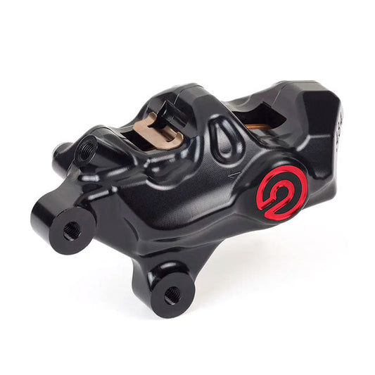 Brembo, 484 custom bolt-on caliper. Left front. Black