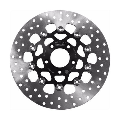 Brembo, stainless floating brake rotor. Front L/R