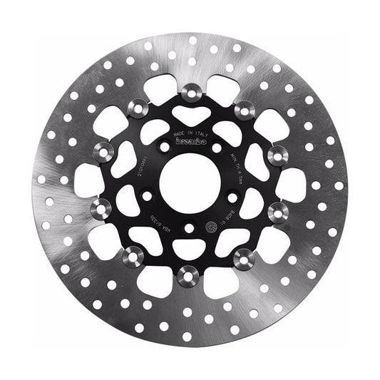 Brembo, stainless floating brake rotor. Front L/R
