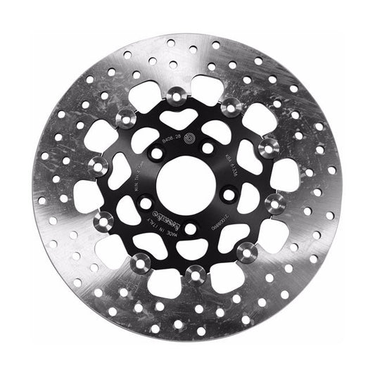Brembo, stainless floating brake rotor. Rear