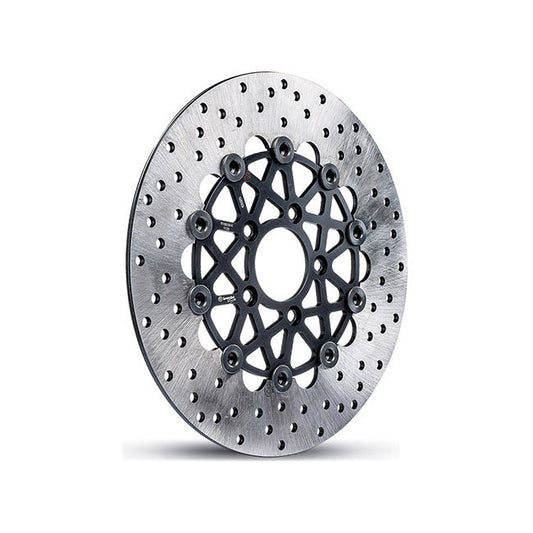 Brembo, stainless floating brake rotor. Front L/R