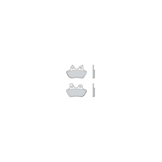 Brembo, brake pad set. Sintered. Front/rear
