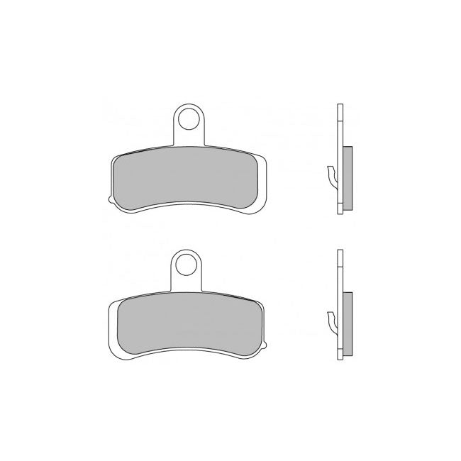 Brembo, brake pads. Sintered. Front