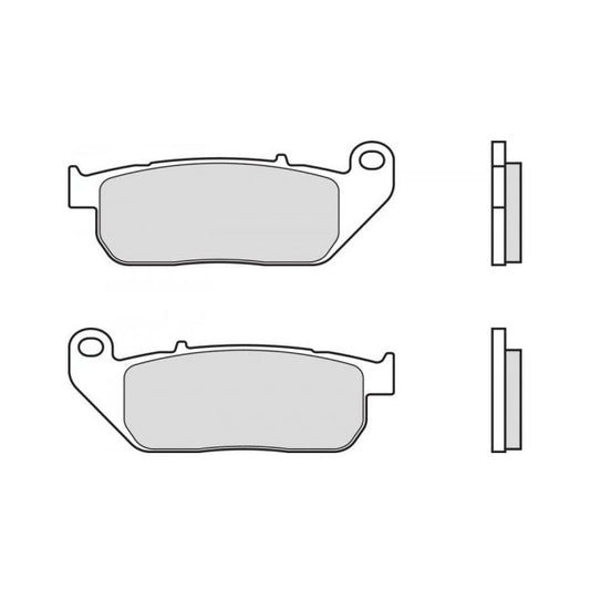 Brembo, brake pad set Sintered Front