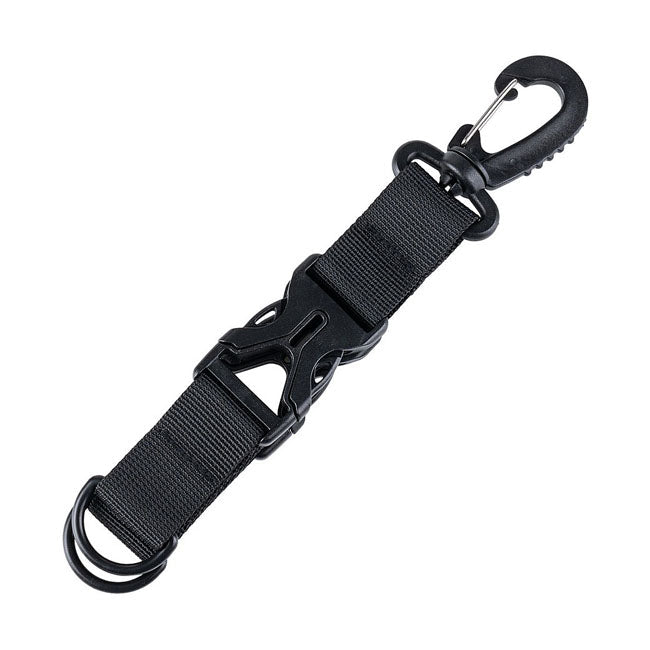 Army Surplus Carabiner keychain holder black