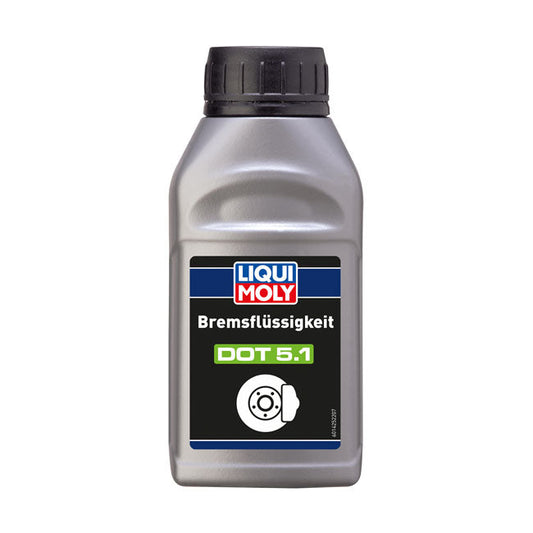 Liqui Moly, DOT 5.1 brake fluid. 250cc