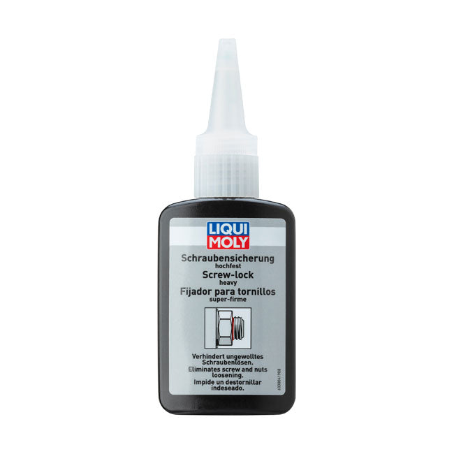 Liqui Moly, thread locker. High strength. 50 gram bottle