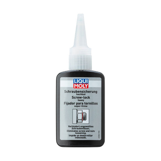 Liqui Moly, thread locker. High strength. 50 gram bottle