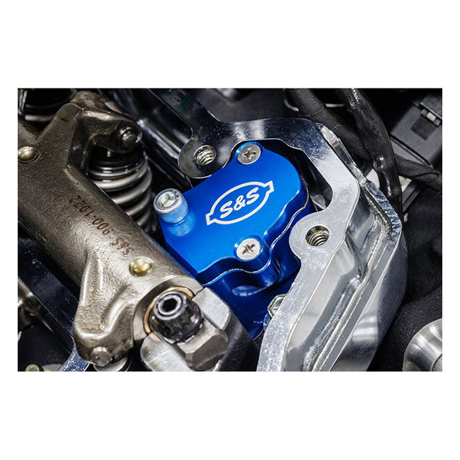 S&S, billet head breather kit for