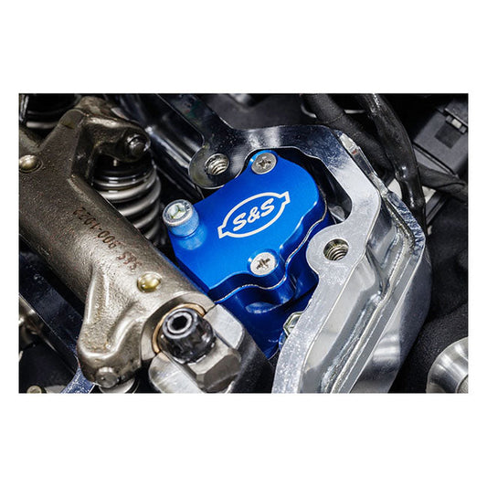 S&S, billet head breather kit for