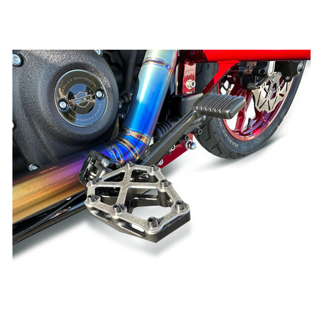Kodlin, NXL Footpegs. Titanium