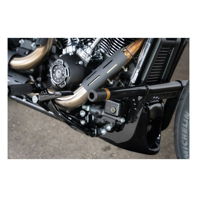 Cult-Werk, V1 end caps for ''Clubstyle'' crash bar. Black