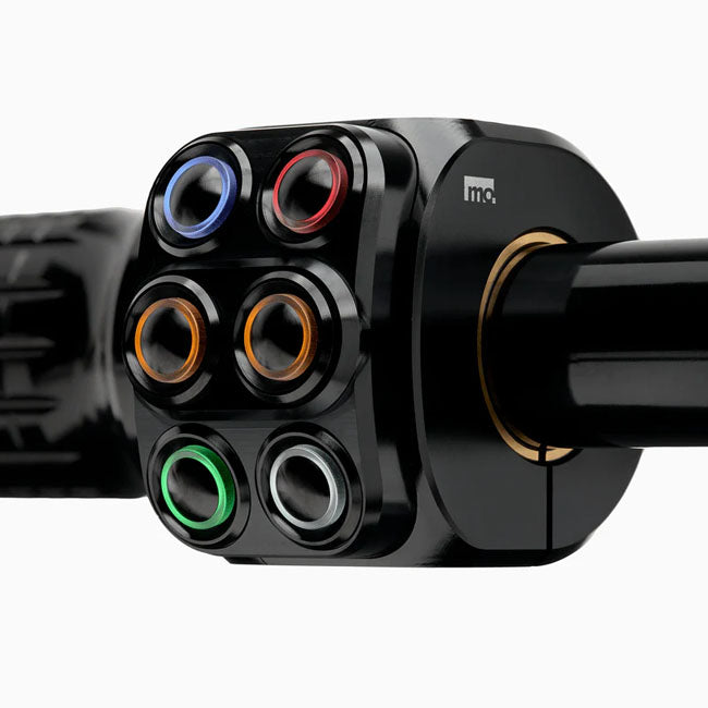 Motogadget, mo.switch Pro Push 6 Button. Black