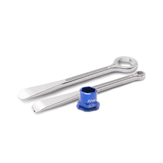 T6 Combo Lever Set, 30 mm, 10/12 mm, 30/22 mm adapter