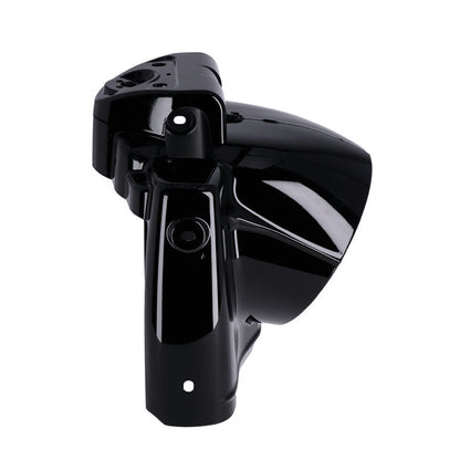 MCS, Road King headlamp nacelle cover. Black
