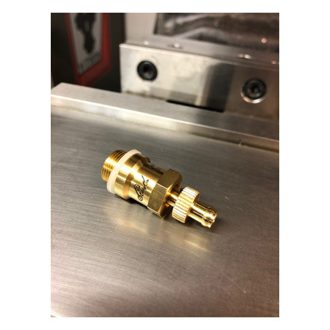 Fast Eddy Co Float bowl drain plug, Amal carb