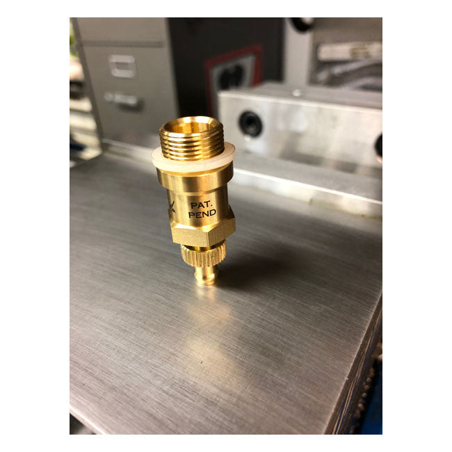 Fast Eddy Co Float bowl drain plug, Amal carb