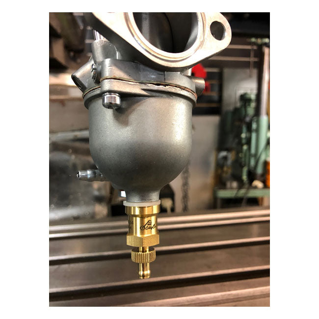 Fast Eddy Co Float bowl drain plug, Amal carb