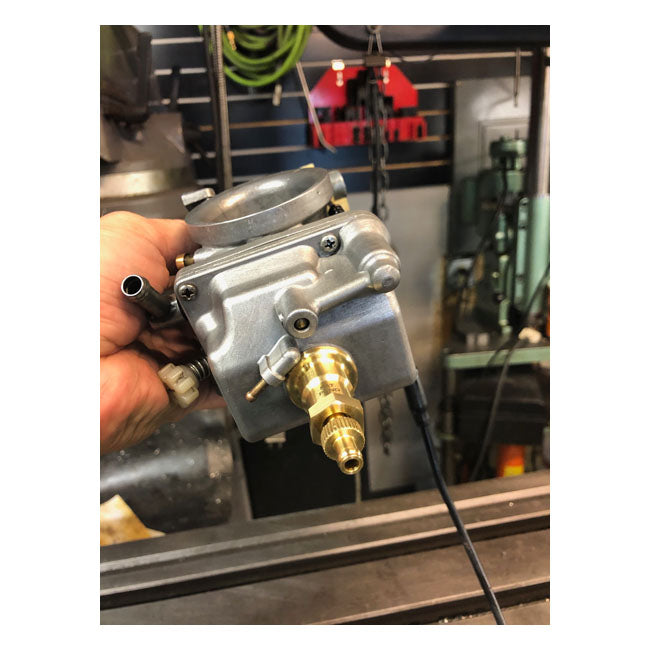 Fast Eddy, float bowl drain Mikuni carbs