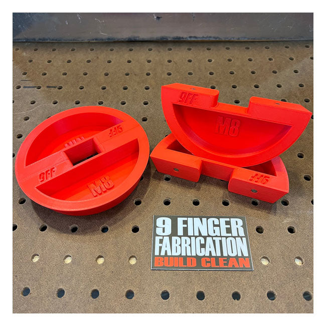 9Finger Fabrication, M8 engine case bore plug set
