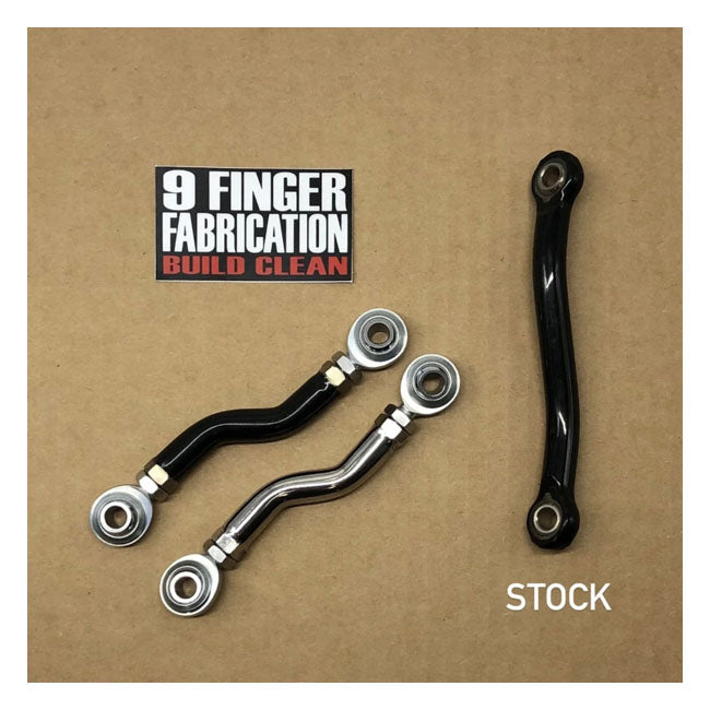 9Finger Fabrication, mid-control brake linkage