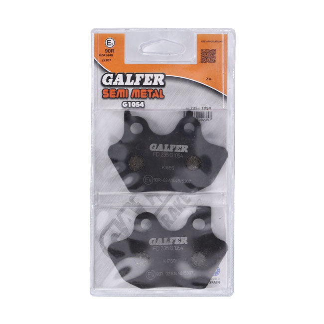 Galfer, brake pads G1054 Semi Metal Front