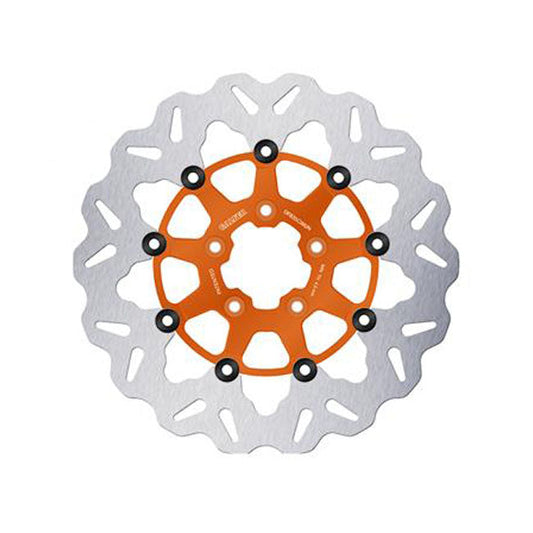 Galfer brake rotor Wave Floating Orange 300x5mm