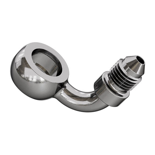 Goodridge 90° banjo adapter for use with M12 bolt