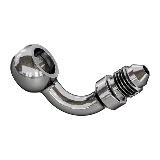 Goodridge Banjo fitting 3/8", 90 degree, 10mm