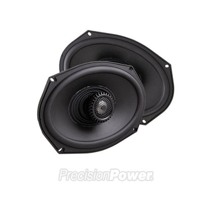 PrecisionPower, 6" x 9"  MAS speakers 4 Ohm