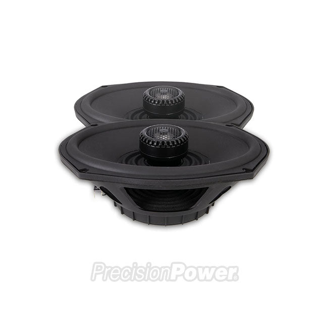 PrecisionPower, 6" x 9"  MAS speakers 4 Ohm