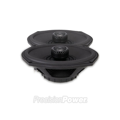 PrecisionPower, 6" x 9"  MAS speakers 4 Ohm