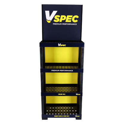 Vspec, oil display stand
