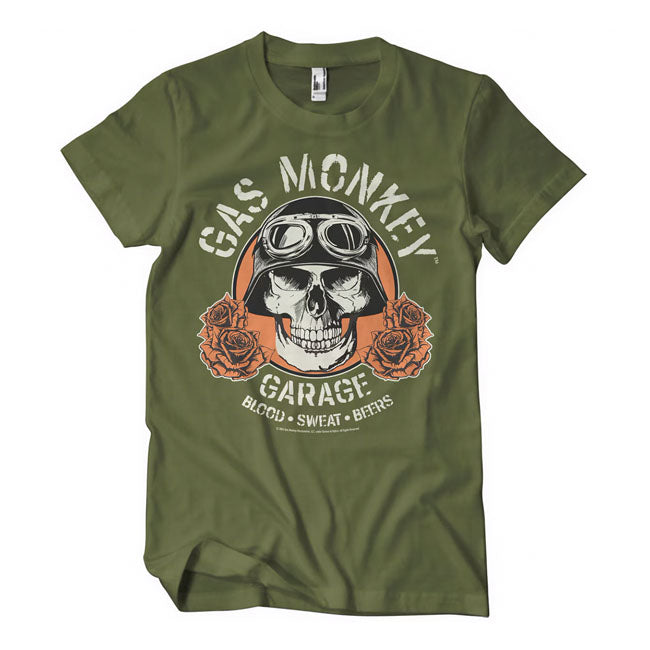 GMG Garage Skull t-shirt