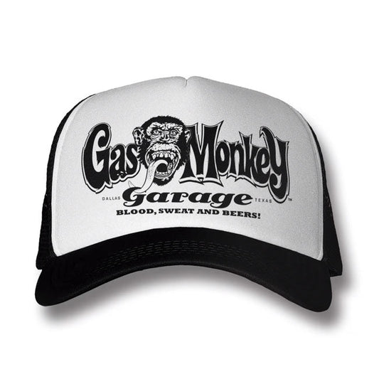 GMG Logo trucker cap white/black
