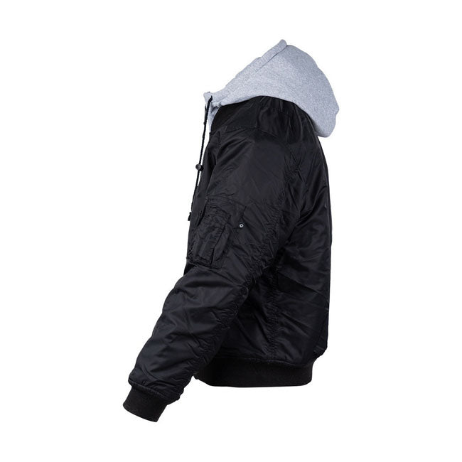 MA-1 Bomber hooded flight jacket
