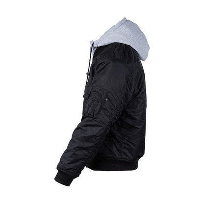 MA-1 Bomber hooded flight jacket