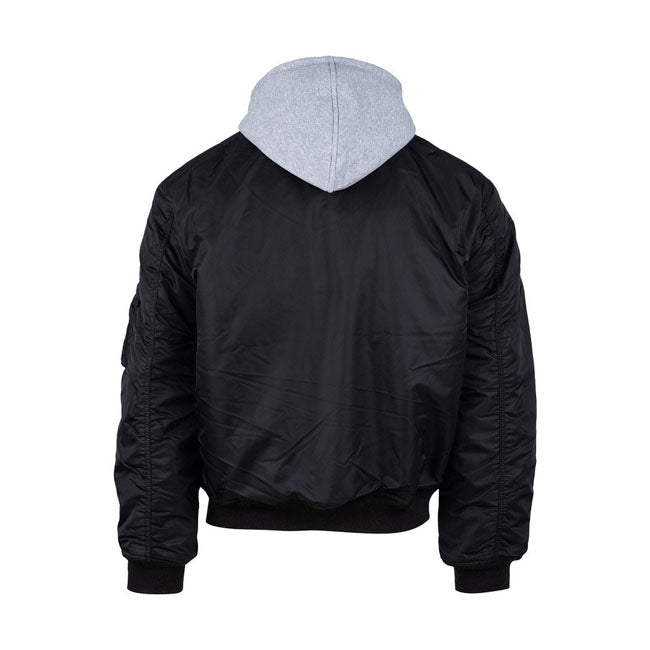 MA-1 Bomber hooded flight jacket
