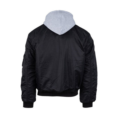 MA-1 Bomber hooded flight jacket