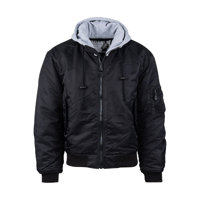 MA-1 Bomber hooded flight jacket