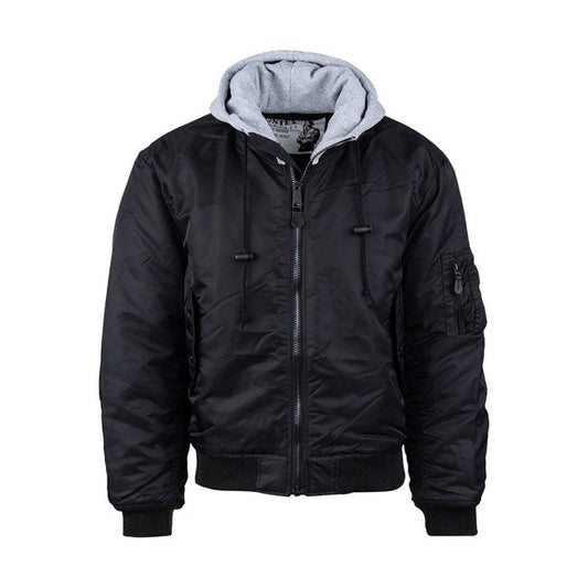 MA-1 Bomber hooded flight jacket