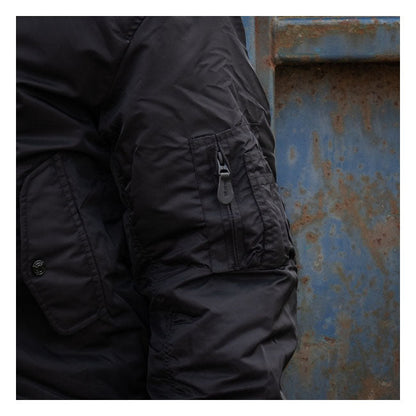 MA-1 Bomber hooded flight jacket