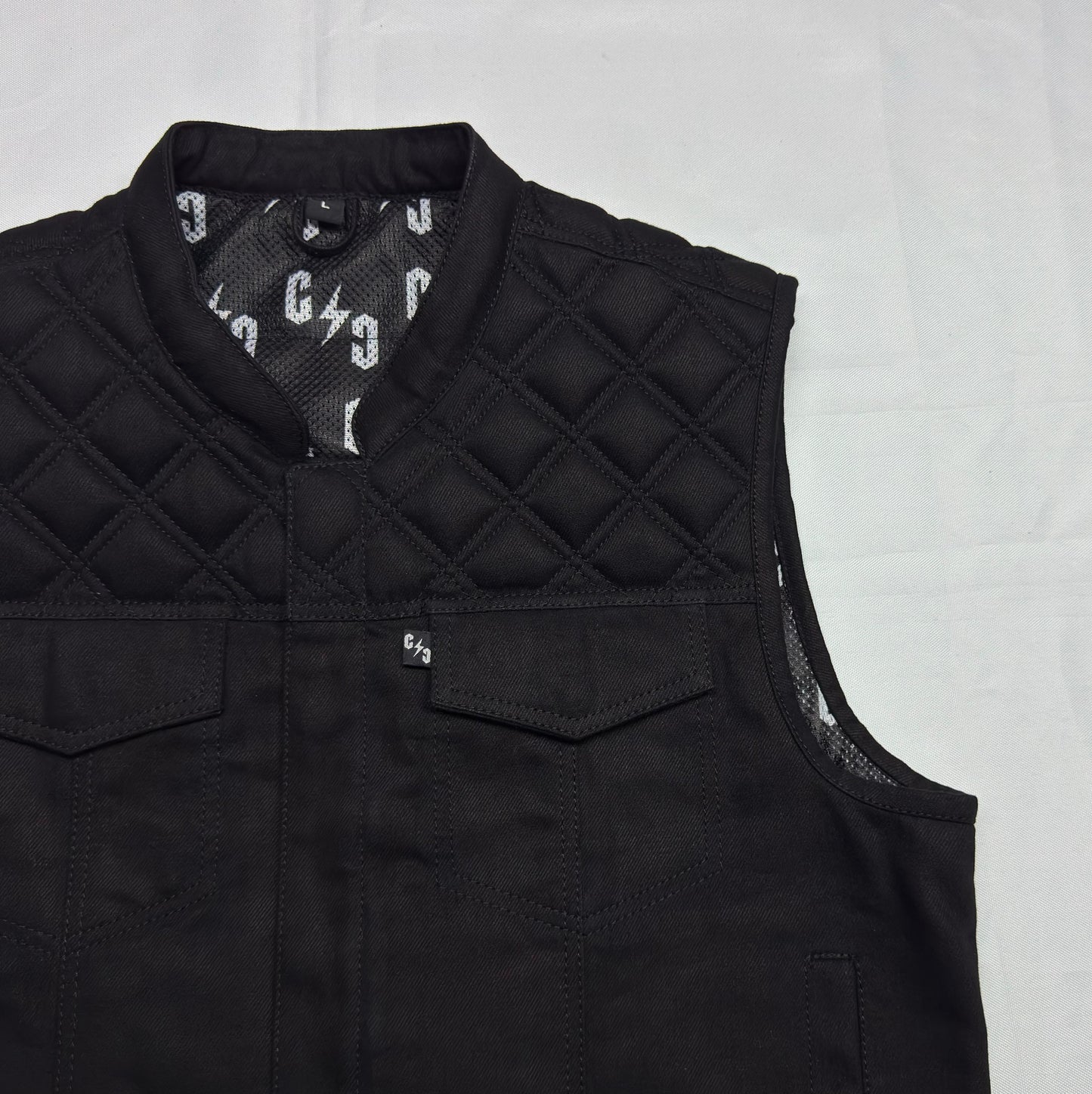 CSD Club Cut Denim Vest
