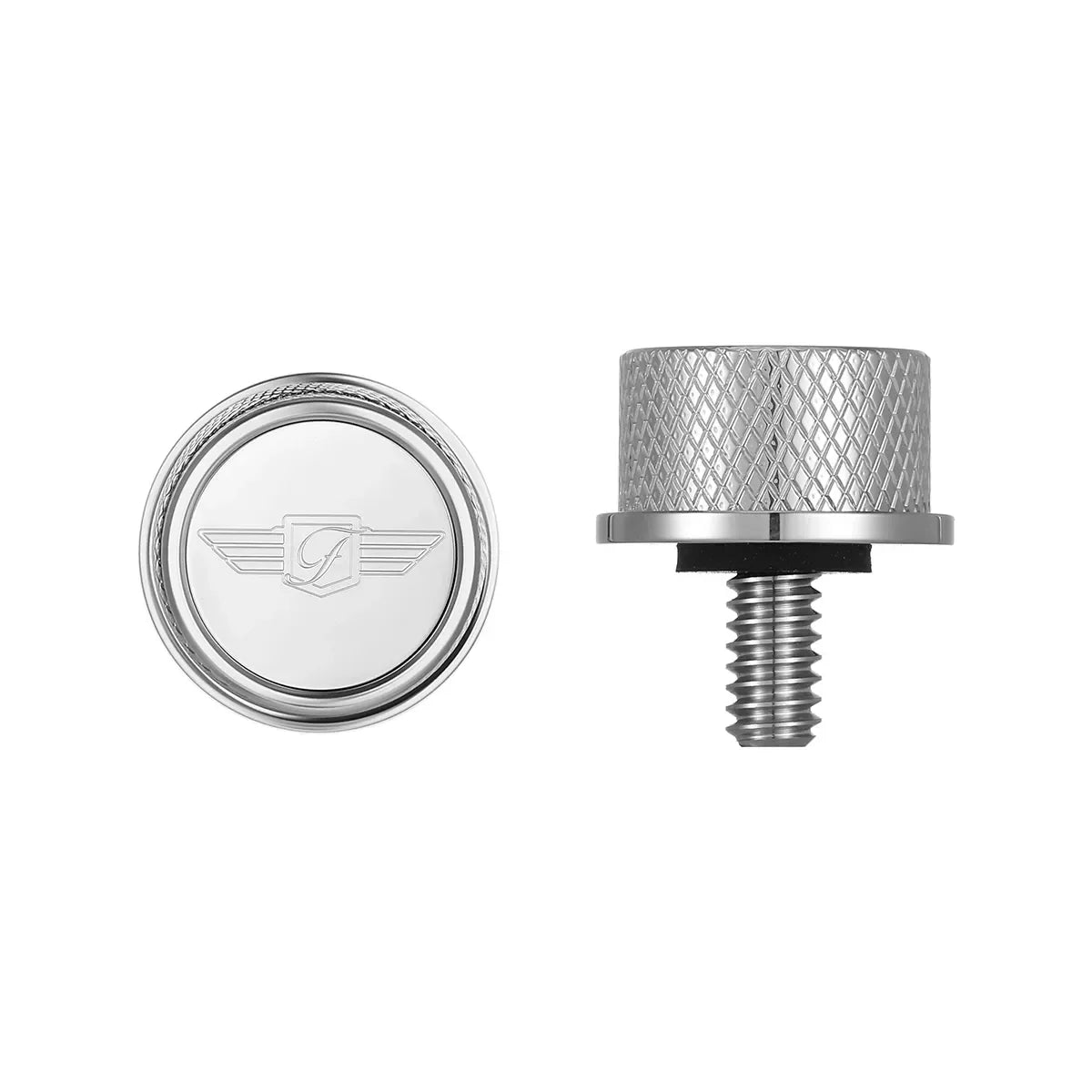 Stainless-Steel Figurati Designs Logo Seat Screw - image 1