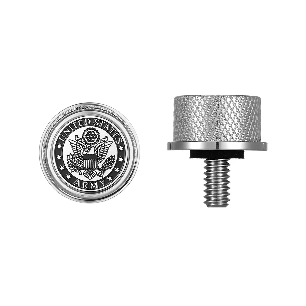 Stainless-Steel Officially Licensed US Army Seat Screw - image 1