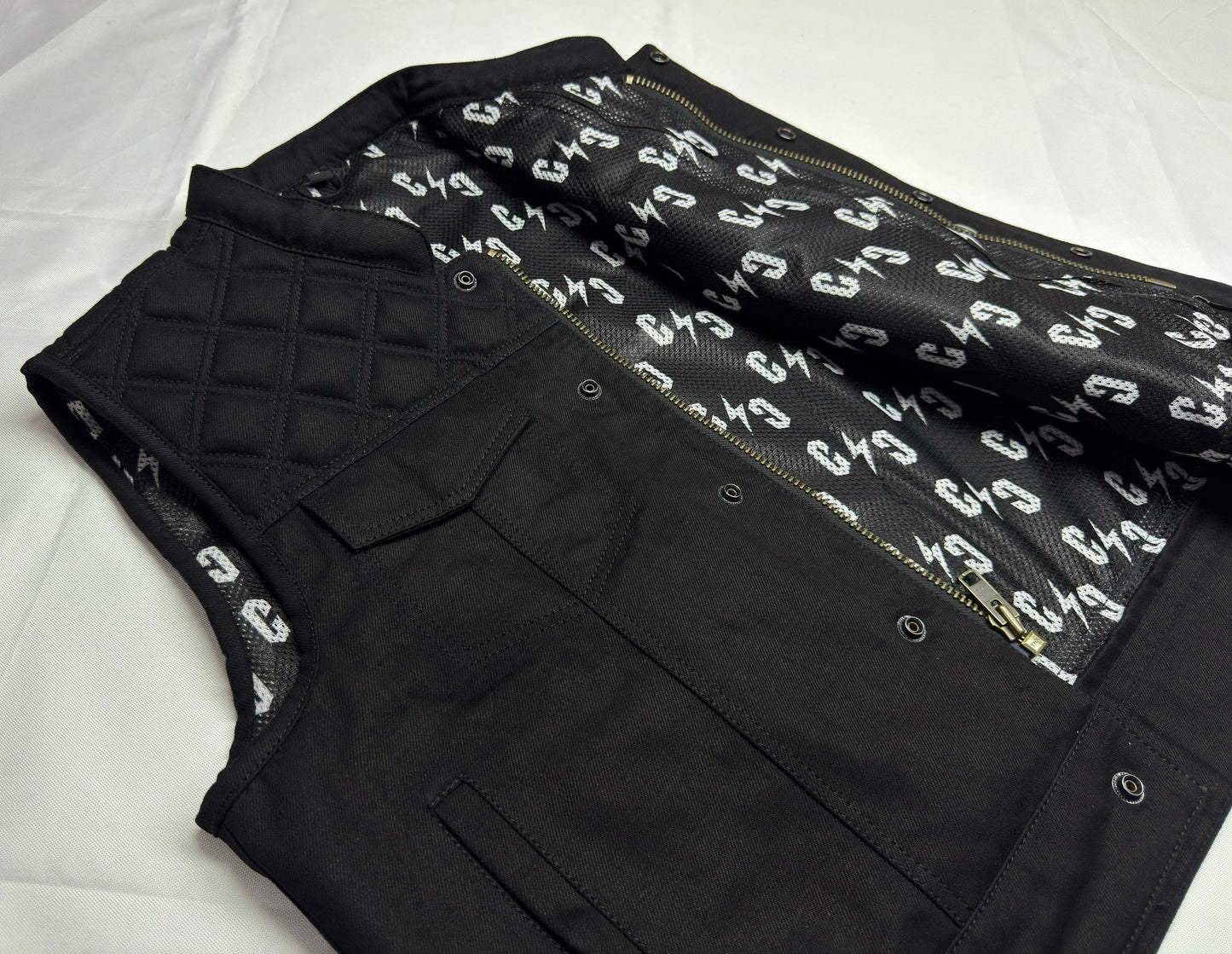 CSD Club Cut Denim Vest