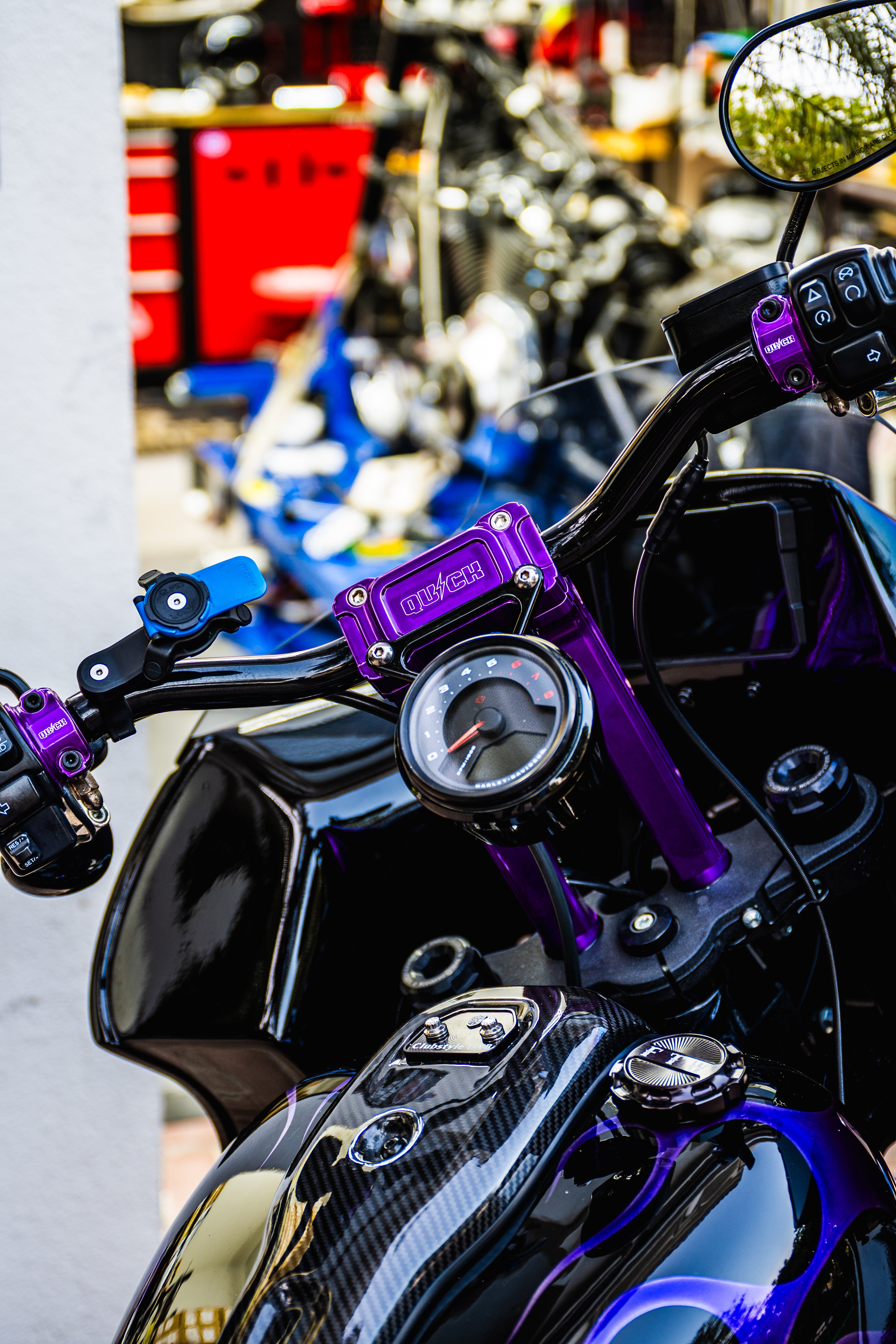 Iron Hold Red Shift MX Style Handle Bars