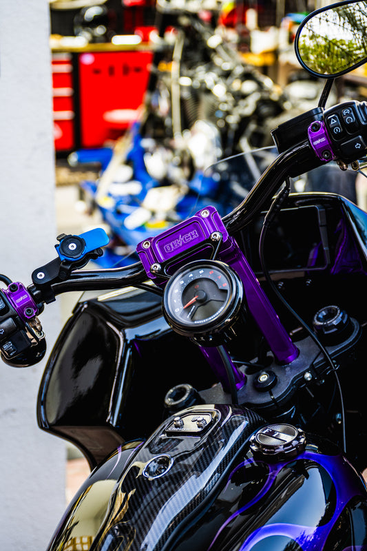 Iron Hold Red Shift MX Style Handle Bars