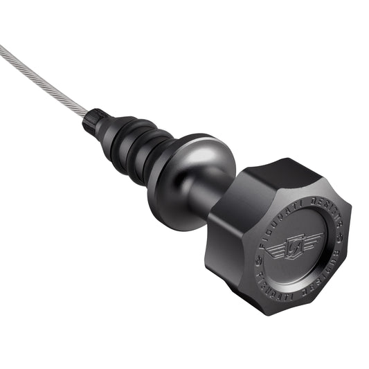 Performance Magnetic Engine Oil Dipstick for RAM 6.7L Cummins Turbo Diesel I6 - Curved Black - image 1