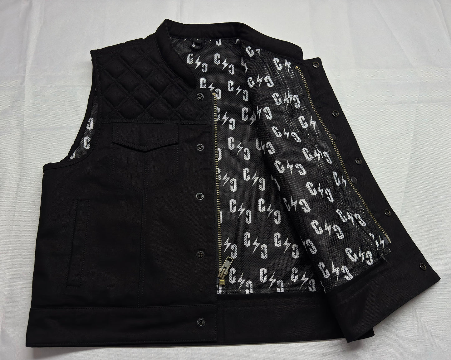 CSD Club Cut Denim Vest